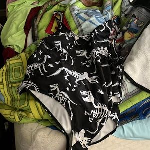 Dino bathing suit